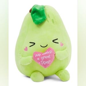 ❤️ LINZY TOYS 15in Valentines Yumyum Smoochy Pal Pear. Nwot/nwt